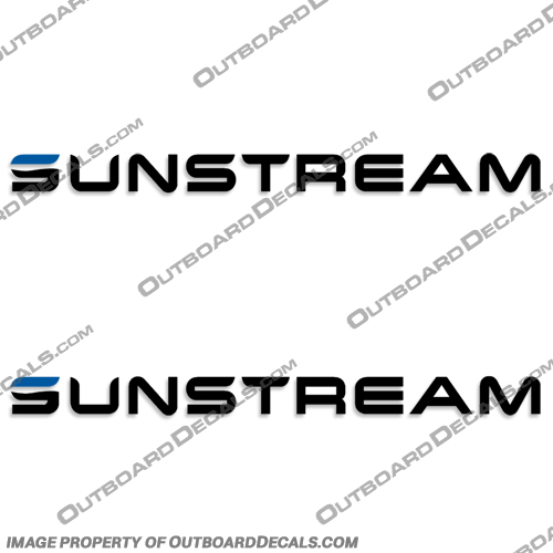 Sunstream Boat Lift Decals - Set of 2 boat, decals, sunstream, sun, stream, lift, stickers, set, of, 2,