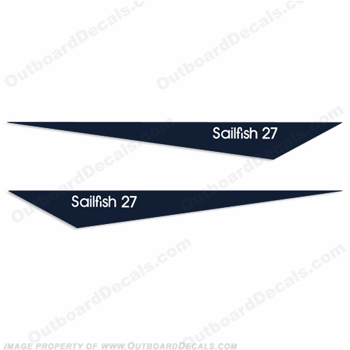 Grady-White Sailfish 27 Decals INCR10Aug2021