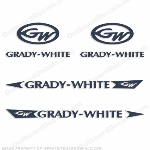 Grady White 19 Decal Kit - Any Color!  INCR10Aug2021
