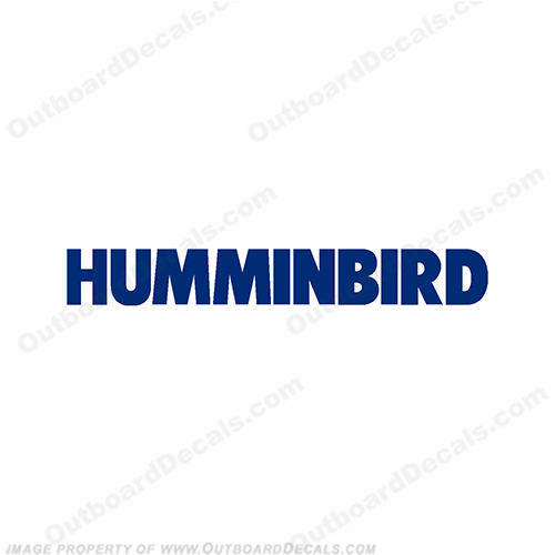 Humminbird Boat Electronics Logo Decal - Any Color! INCR10Aug2021