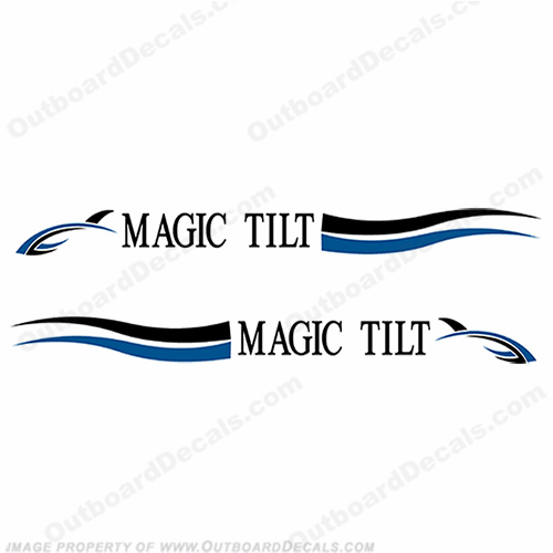 Magic Tilt Trailer Decals (Set of 2) INCR10Aug2021