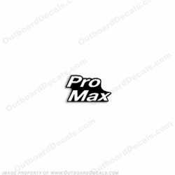 Mercury Single "ProMax" Decal pro. max, pro max, pro-max, promax, INCR10Aug2021