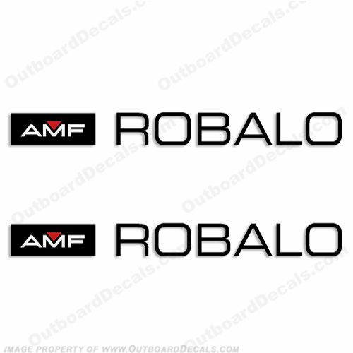 Robalo AMF Boats Logo Decals (Set of 2) INCR10Aug2021